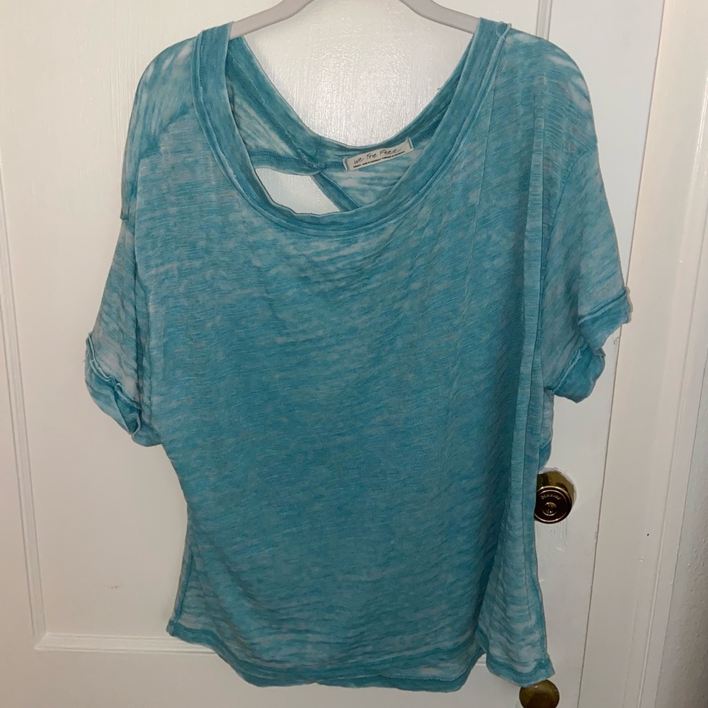Free People Open Back Tee